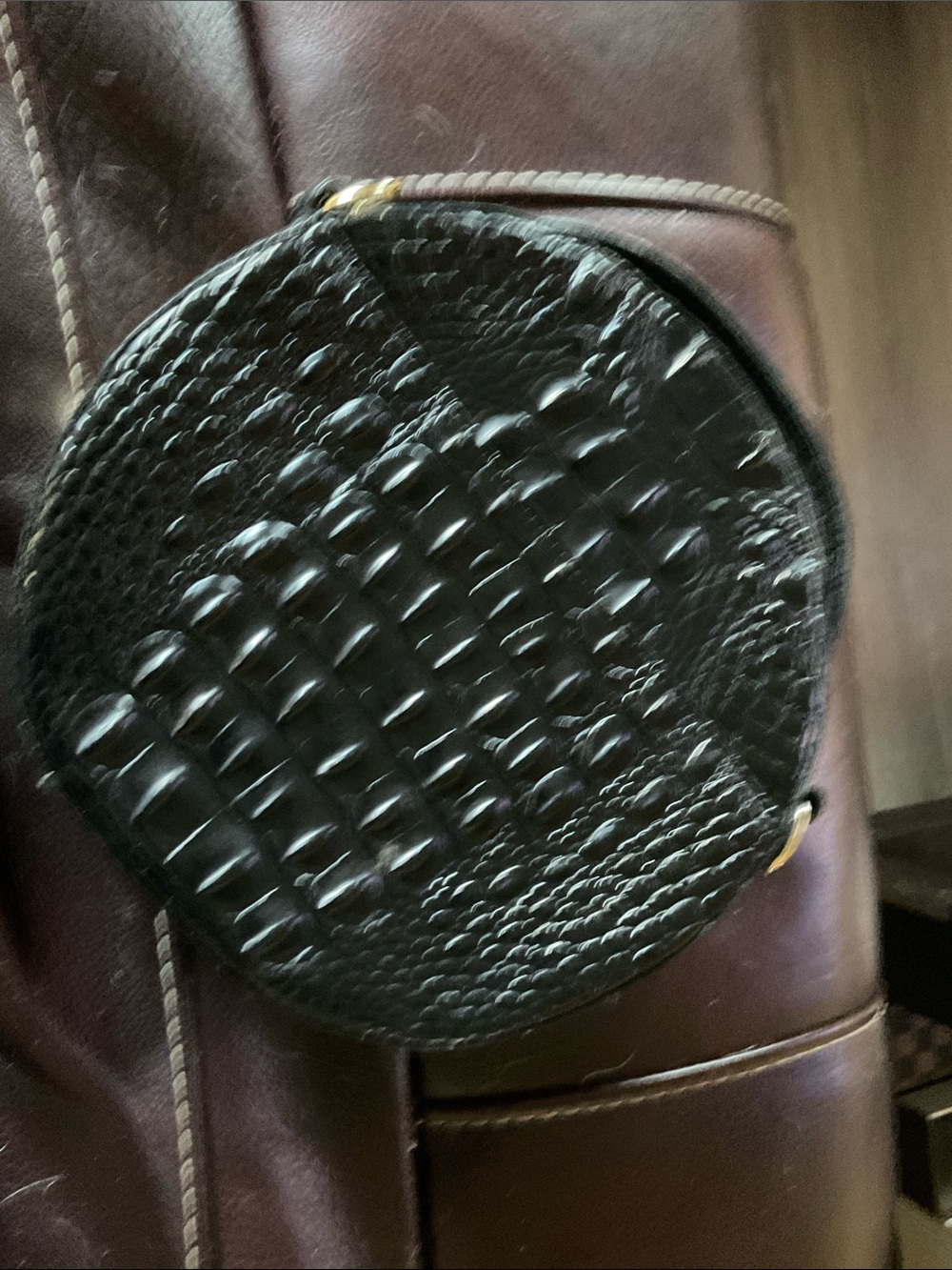 Brahmin - Lane Melbourne Embossed Leather Crossbody - Picture 2 of 4